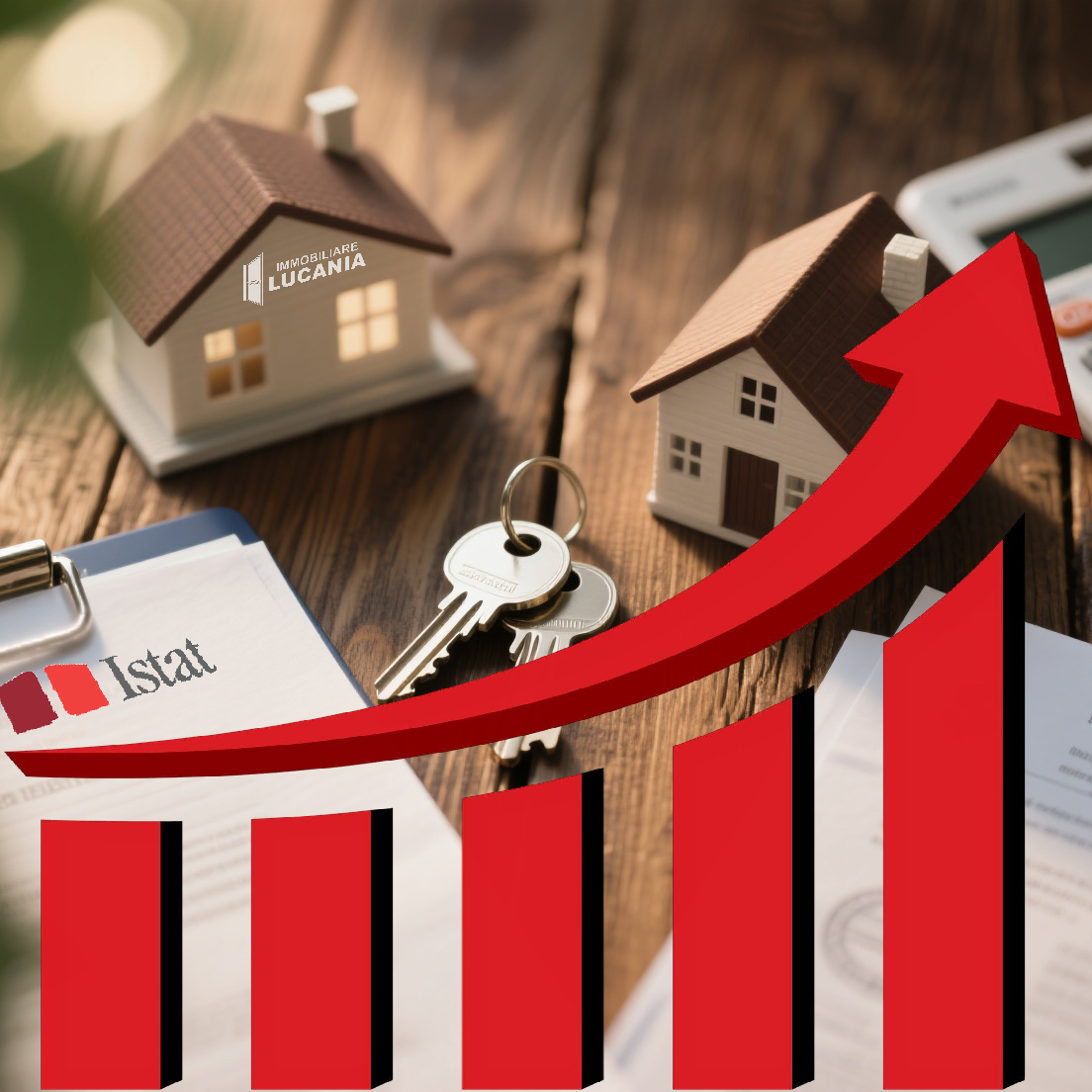 Calcolo aumento ISTAT per canone di affitto