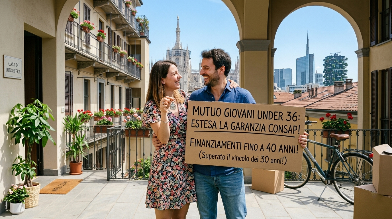 Mutui Under 36 Consap 40 anni