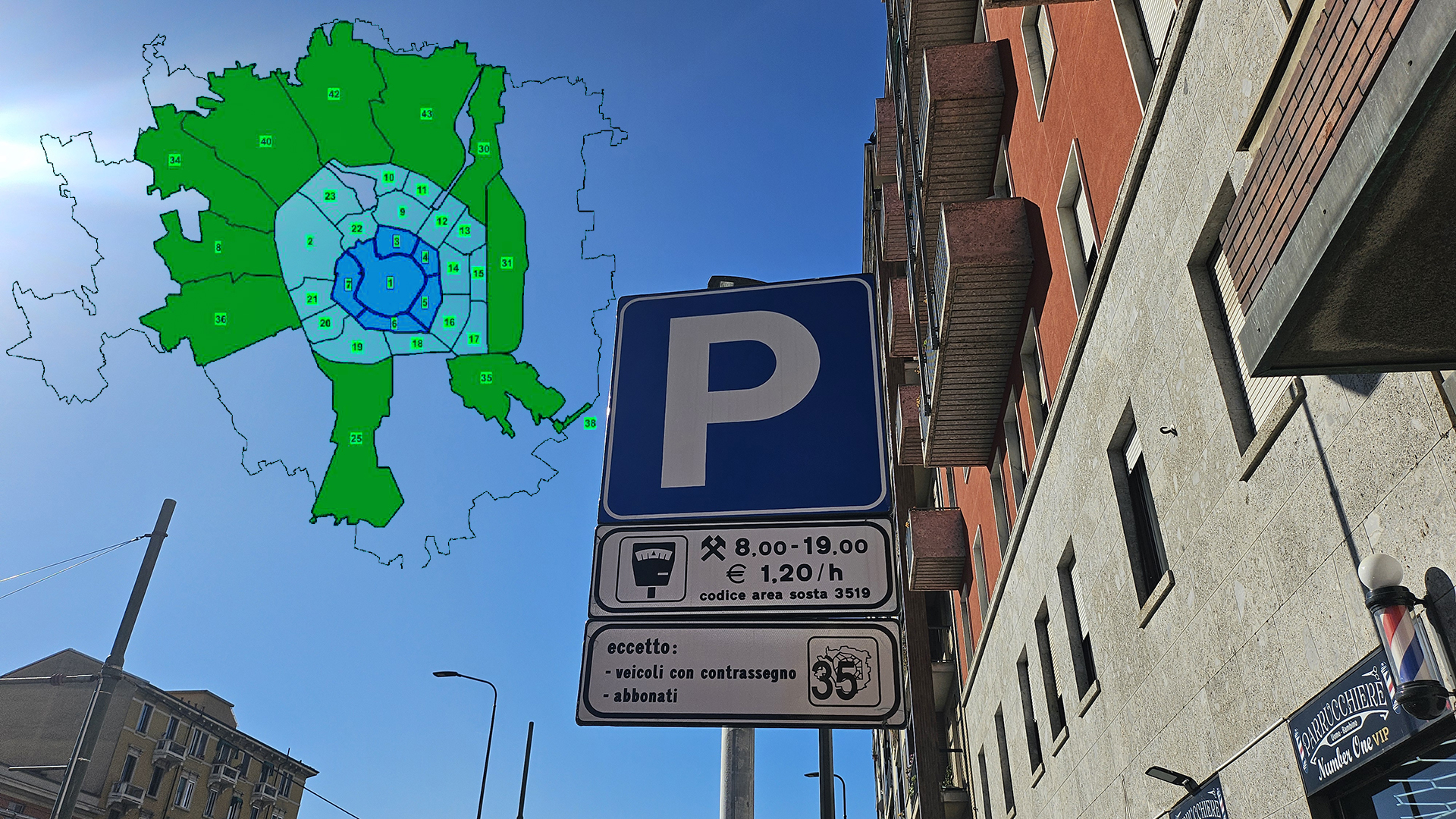 Pass Sosta Milano Residenti Strisce Gialle e Blu