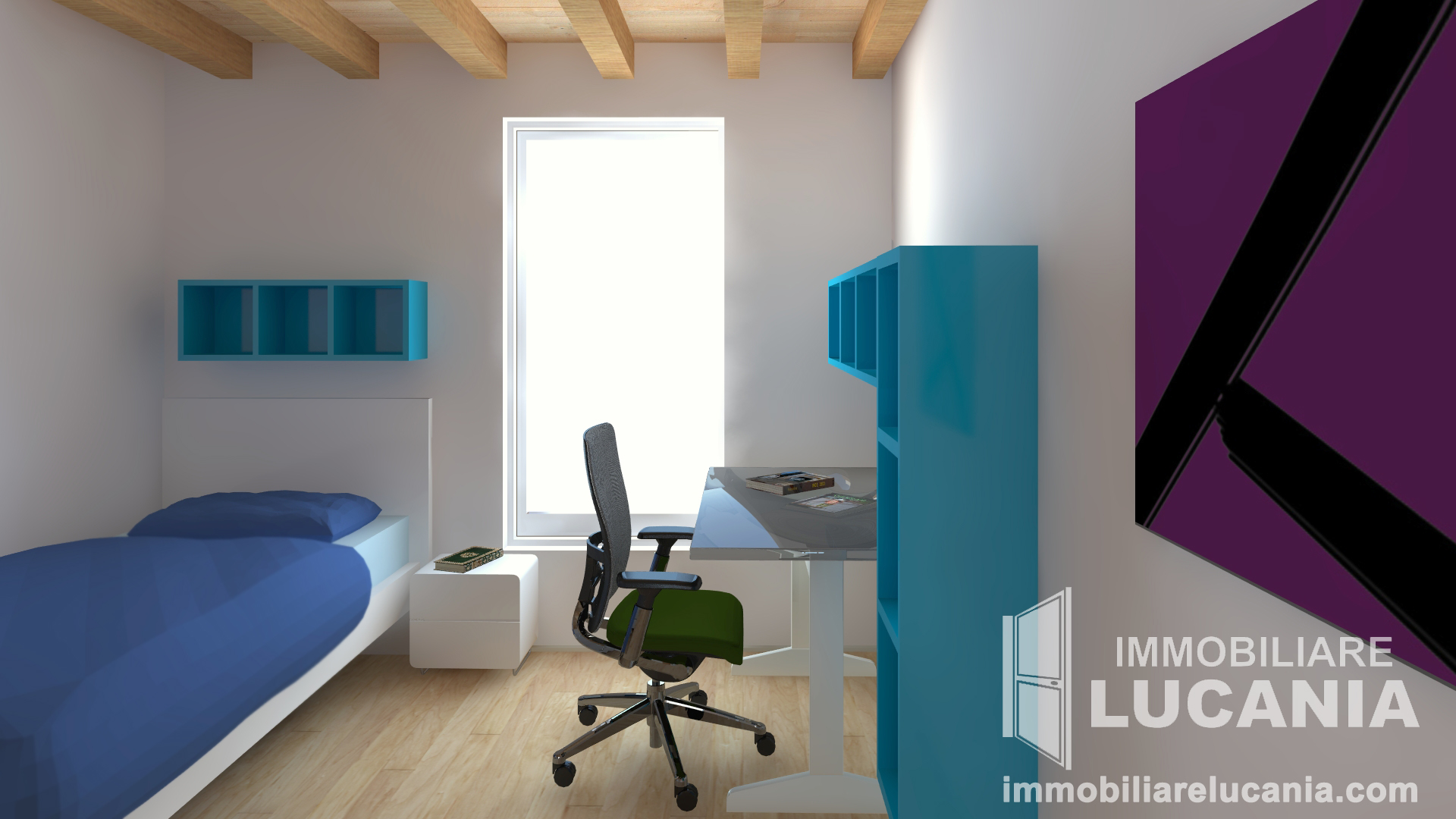 foto 44 attico con terrazzo Via Cassinis