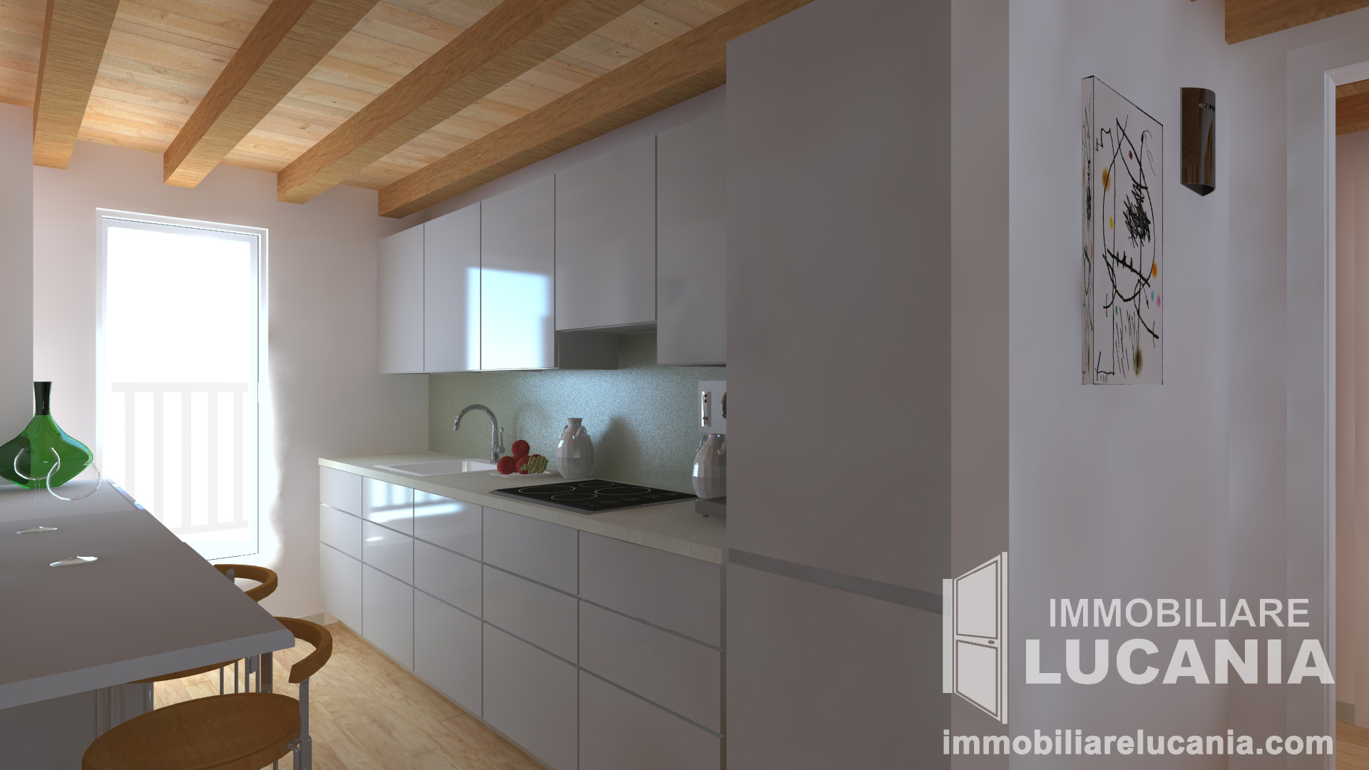 foto 7 attico con terrazzo Via Cassinis