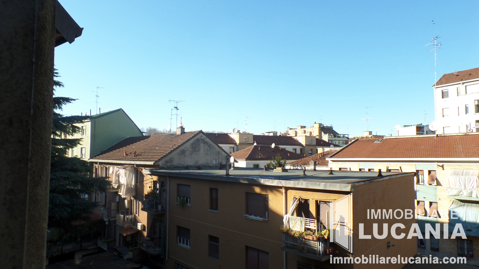 Vista da balcone cucina
