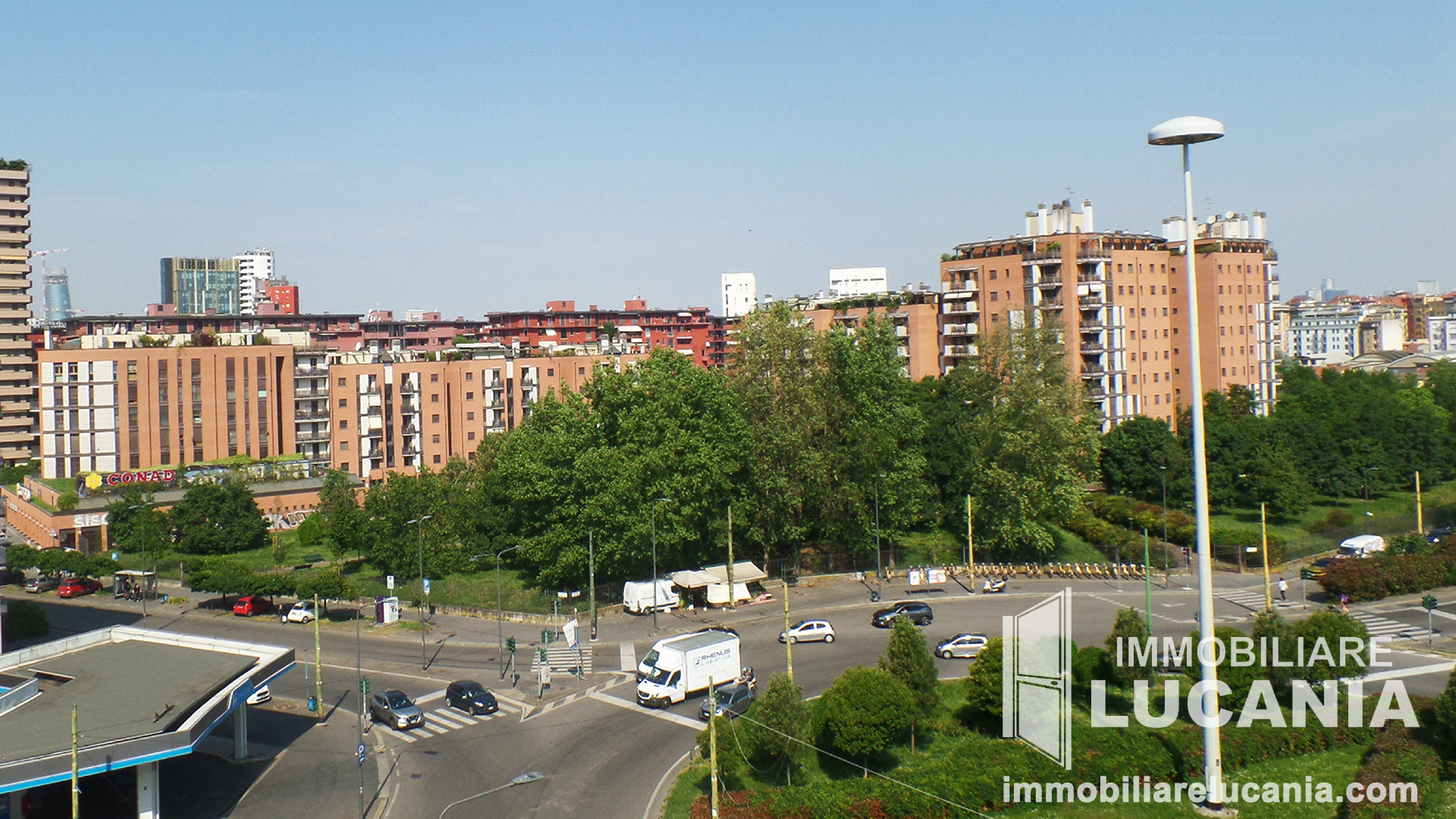 Vista panoramica dal balcone